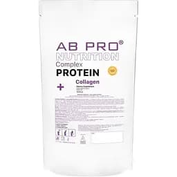 Протеин AB Pro Protein Complex + Collagen Банан-абрикос 1 кг