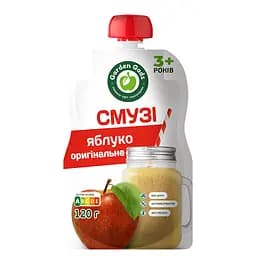 Пюре фруктове Garden Gadz Смузі яблуко оригінальне гомогенізоване  стерилізоване 120 г 
