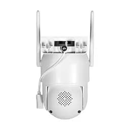 IP PTZ-відеокамера з WiFi 4Mp (2*2Mp) Light Vision VLC-9192WI/2C (Tuya) f=3.6mm+3.6mm, ІЧ+LED-підсвічування, з мікрофоном (75-00232) - мініатюра 4