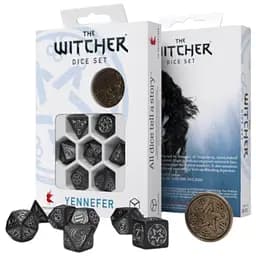 Набор кубиков The Witcher Dice Set. Yennefer - The Obsidian Star , 7 шт. (SWYE02)