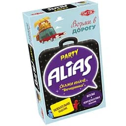 Настольная игра Tactic Пати Алиас. Дорожная версия (Алиас для вечеринок компактный, Party Alias) (рус.) (58792)