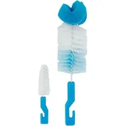 Набор ершиков для мытья бутылочек Mega Zayka MGZ-0211 (Blue) 2 шт