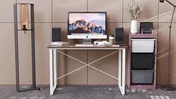 Комп'ютерний стіл Ferrum-decor Дейв 75x140x70 білий ДСП Дуб Сонома Труфель 16мм (FRD-102188) - мініатюра 6
