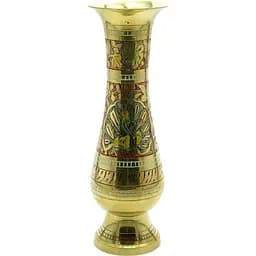 Ваза бронзова кольорова 24.5х7.5х7.5 см