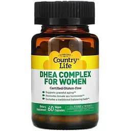 Комплекс витаминов для женщин Country Life DHEA 60 капсул
