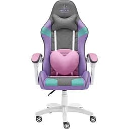 Комп'ютерне крісло Hell's Rainbow Violet-Mint (тканина)