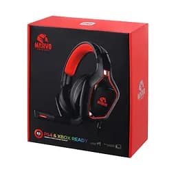 Навушники Marvo HG8960 Pro Red-LED Black/Red (HG8960) - мініатюра 6