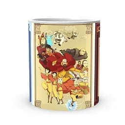 Кружка GeekLand Аватар: легенда про Аанга The last airbender Вода Повітря Вогонь AV 02.431 - мініатюра 2