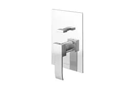 Душова система Kohlman Axis 30 chrome + BOX прихованого монтажу QW210NQ30, Хром - мініатюра 3