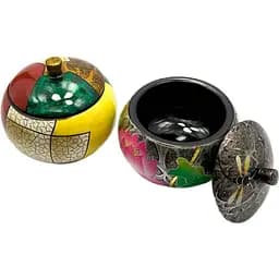 Шкатулка кругла 8.5х10х10 см