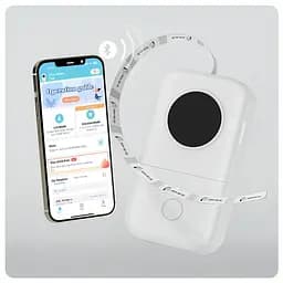 Портативний Bluetooth принтер для етикеток Phomemo D30 - мініатюра 3