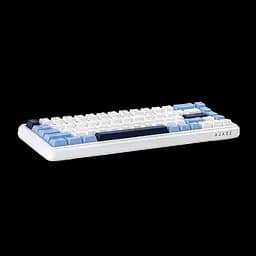 Ігрова дротова магнітна клавіатура AJAZZ AK680 MAX / RGB / Magnetic Switch / 8К / White Blue - мініатюра 4