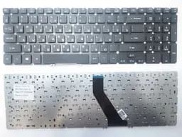 Клавіатура для ноутбуків Acer Aspire V5-531, V5-551, Timeline Ultra M3-581, M5-581 чорна без рамки
