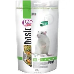 Корм для декоративних щурів Lolo Pets 600 г (LO-70154)