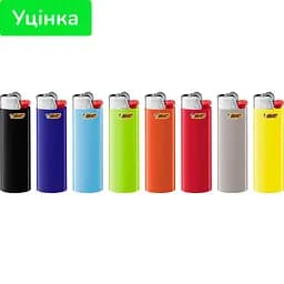 Уцінка. Запальничка BIC J26 Maxi 50 шт. в асортименті (3086125002843)
