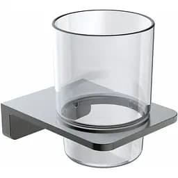 Склянка для ванної кімнати Volle Solo pistola negro 2510.220106 графіт