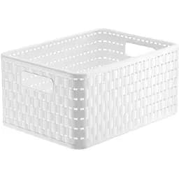 Ящик для зберігання Rotho А5 Country 11 л білий (11169.1)