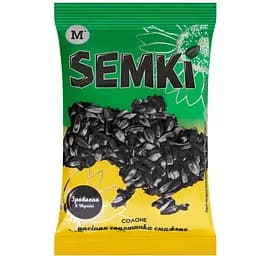Семена подсолнечника Semki жареные соленые 100 г