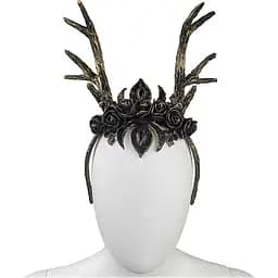 Роги Чорний олень на обручі