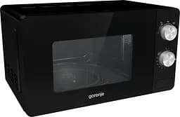 Мікрохвильова піч Gorenje, 17л, мех. керув., 700Вт, чорний - мініатюра 2