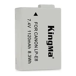 Акумулятор для Canon LP-E8 (KingMa) 1120 mAh
