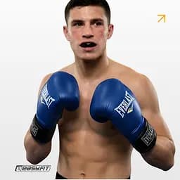 Боксерські рукавички Everlast 8 унцій (8 oz) сині - мініатюра 4