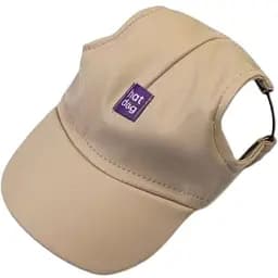 Кепка Hat-Dog 5/XL екошкіра бежева з регульованою затяжкою 239