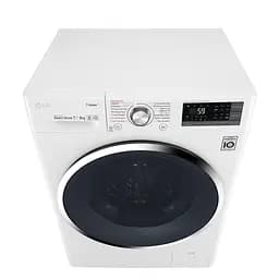 Прально-сушильна машина LG F2J7HG2W, 7кг (4кг), 1200, В, Пар, глибина 45см, Дисплей, Інвертор, Білий (F2J7HG2W) - мініатюра 9