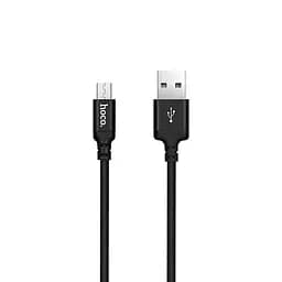 Кабель Hoco Micro USB X14, 1 метр чорний