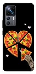 Чохол Demsky Pizza Love Cat для Xiaomi 12T / 12T Pro