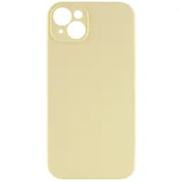 Чохол Epik Silicone Case Full Camera Protective AA NO LOGO для Apple iPhone 15, 6.1 Жовтий/Mellow Yellow