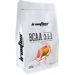 Амінокислота BCAA IronFlex BCAA 2-1-1 Performance, 1000 грам - Грейпфрут