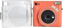Фотоальбом для Fujifilm Instax Square на 80 фото, помаранчевий + Чохол Fujifilm Instax Square SQ1 Прозорий В Подарунок - мініатюра 6