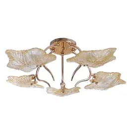 Люстра потолочная Brille флористика E27 60W G (KL-45C/5)