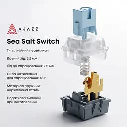 Клавіатура Ajazz AK820 Sea Salt Switch White (AK820-SS-PWB) [163669] - мініатюра 10