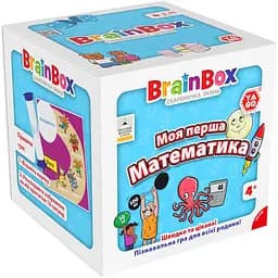 Карткова гра Brainbox Моя перша математика YaGo BZZBRFMA01UA 55 карток