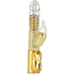 Вібратор-кролик Dorcel Orgasmic Rabbit Gold з перловим масажем