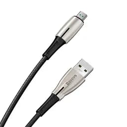 Кабель Baseus Waterdrop Cable USB to Micro 4A 2m CAMRD-C01 Black