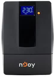 Джерело безперебійного живлення nJoy Horus Plus 600 (PWUP-LI060H1-AZ01B) Lin.int. AVR 2 x евро USB LCD пластик (Horus Plus 600 USB) - мініатюра 4