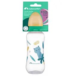 Пляшечка для годування Bebe Confort Standard Neck Bottle Little Buddies, 240 мл, жовта (3102202080) - мініатюра 3