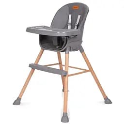 Стульчик для кормления Kidwell Eatan Wood 4 в 1 Gray (5901130091003)