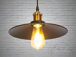 Магнетичний, стриманий світильник-підвіс в стилі Лофт, під лампу Едісо.