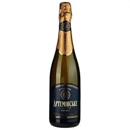 Вино ігристе Артемівське Брют, 0,75 л (333666)