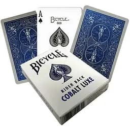 Карти гральні United States Playing Card Company Bicycle MetalLuxe Crimson (blue) (02440-1)