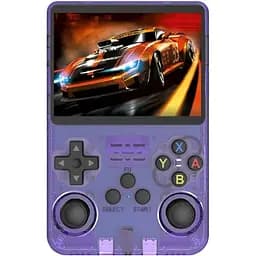 Ретро ігрова приставка Data Frog R36s 15000 games in 1 Purple [112452]