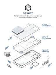 Силиконовый чехол для Apple iPhone 15 Pro, ICON2 Case, голубой, противоударный, панель, защита всего корпуса, матовая поверхность Soft Touch, выступает над дисплеем, совместим с защитными стеклами и пленками, с микрофиброй, ArmorStandart (ARM76998) - мініатюра 6