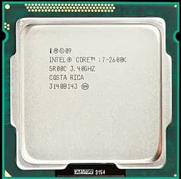 Процессор Intel Core i7 2600K LGA 1155 (BX80623I72600K) Б/У