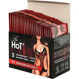 Презервативи La Hot гладкі 72 шт. (24 уп. х 3 шт.) - мініатюра 2