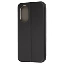 Чехол-книжка для OPPO A58 4G, G-Case, черный, кожаный чехол-книжка из экокожи (PU) и TPU, с магнитом, с подставкой и вместительным кардхолдером, противоударный, защита всего корпуса, ArmorStandart (ARM66480) - мініатюра 2