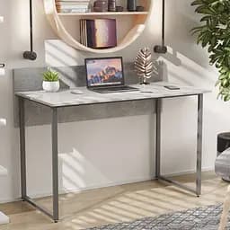 Стіл письмовий Скай Ferrum-decor 75x100x60 Сірий метал ДСП Бетон 32 мм (FRD-106656) - мініатюра 2